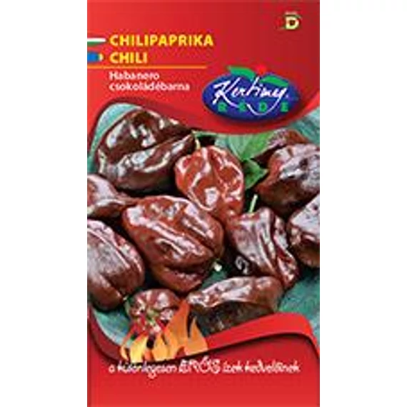 PAPRIKA CHILI CSOKOLÁDÉBARNA HABANERO 20SZEM KERTIMAG