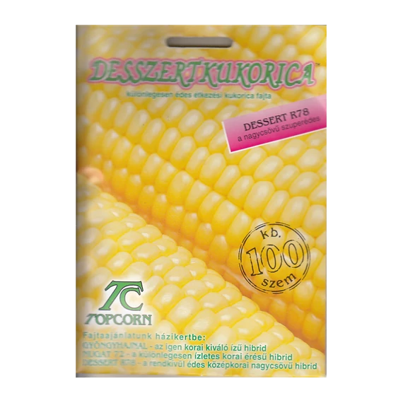KUKORICA VETŐMAG CSEMEGE 100SZEM DESSERT-R78 UNIKORN