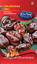 PAPRIKA CHILI CSOKOLÁDÉBARNA HABANERO 20SZEM KERTIMAG