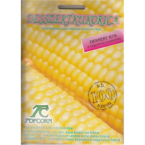 KUKORICA VETŐMAG CSEMEGE 100SZEM DESSERT-R78 UNIKORN